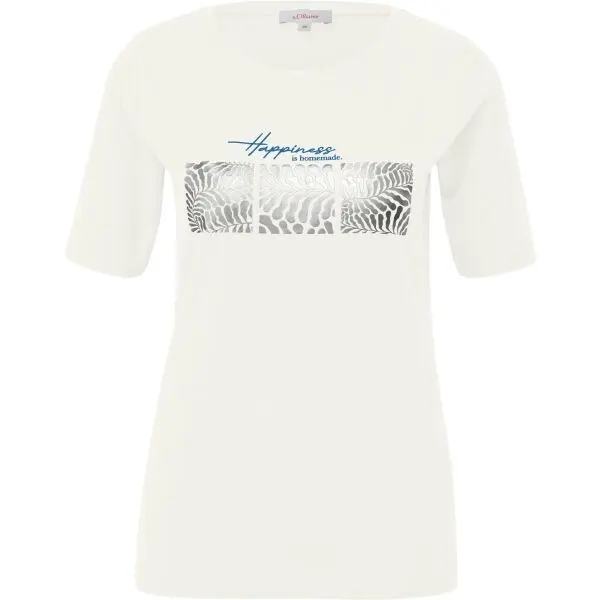 s.Oliver s.Oliver RL T-SHIRT Дамска тениска, бяло, размер