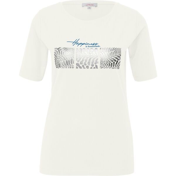 s.Oliver s.Oliver RL T-SHIRT Дамска тениска, бяло, размер