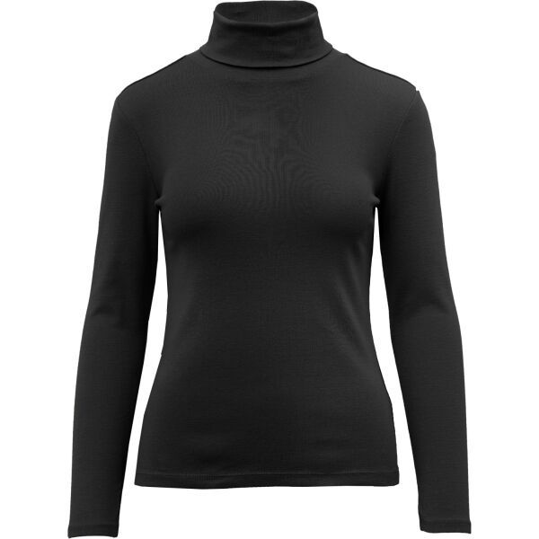 s.Oliver s.Oliver RL T-SHIRT LONG SLEEVE POLO NECK NOOS Тениска с дълъг ръкав, черно, размер