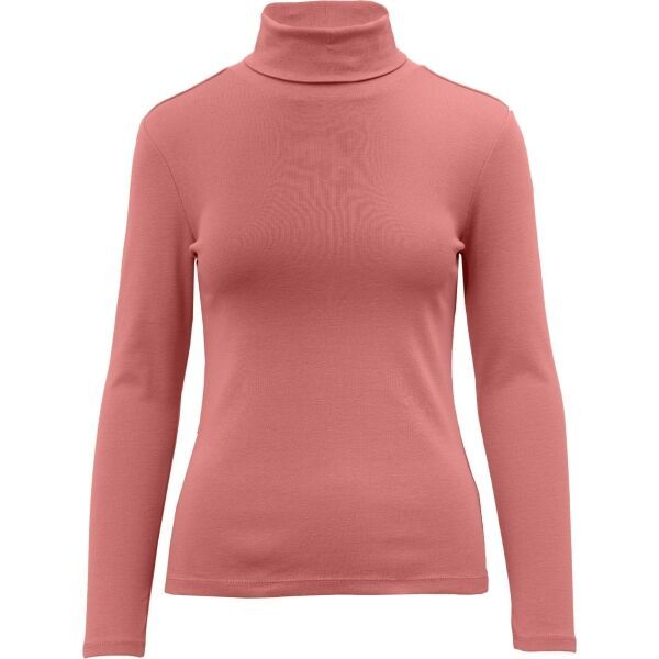 s.Oliver s.Oliver RL T-SHIRT LONG SLEEVE POLO NECK NOOS Тениска с дълъг ръкав, розово, размер