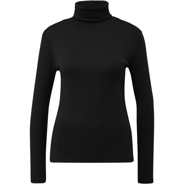 s.Oliver s.Oliver RL T-SHIRT LS NOOS Дамска тениска с дълги ръкави, черно, размер