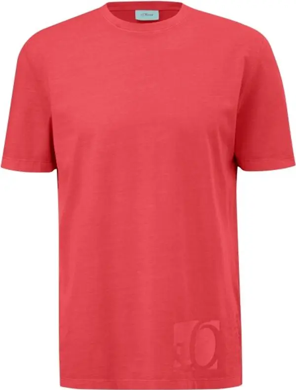 s.Oliver s.Oliver RL T-SHIRT Мъжка тениска, червено, размер