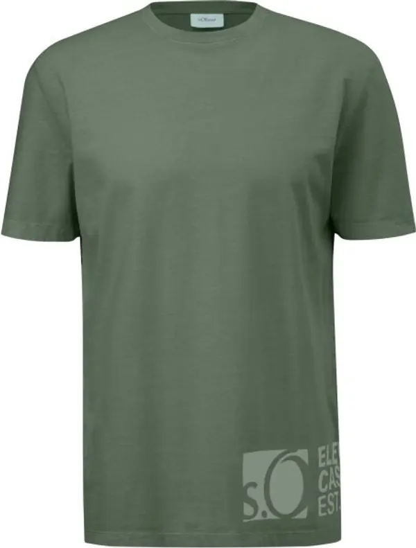 s.Oliver s.Oliver RL T-SHIRT Мъжка тениска, khaki, размер