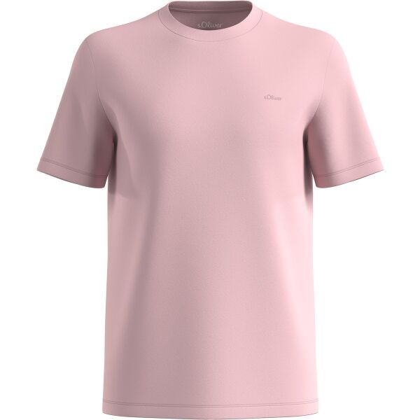 s.Oliver s.Oliver RL T-SHIRT Мъжка тениска, розово, размер