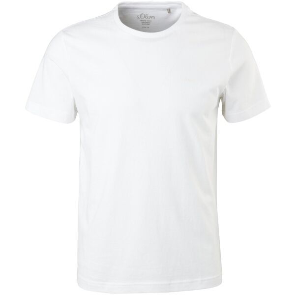 s.Oliver s.Oliver RL T-SHIRT SS NOOS Мъжка тениска, бяло, размер