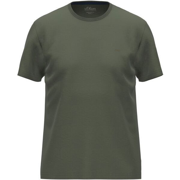 s.Oliver s.Oliver RL T-SHIRT SS NOOS Мъжка тениска, khaki, размер