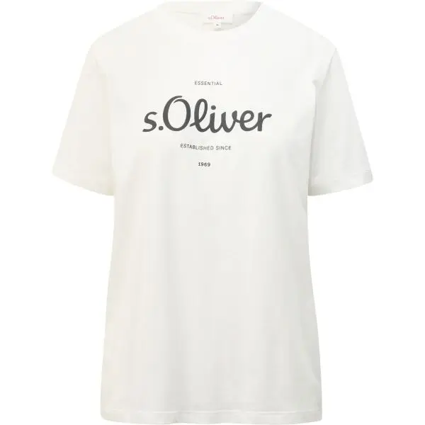 s.Oliver s.Oliver RL T-SHIRT Тениска, бяло, размер