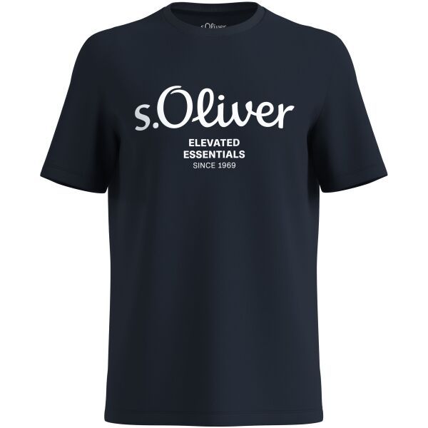 s.Oliver s.Oliver RLBS T-SHIRT SS NOOS Мъжка тениска, тъмносин, размер