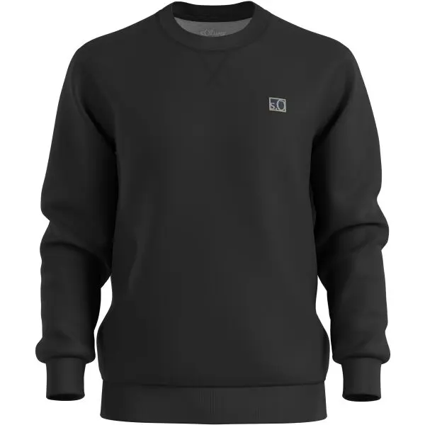 s.Oliver s.Oliver SWEATSHIRT Мъжки суитшърт, черно, размер