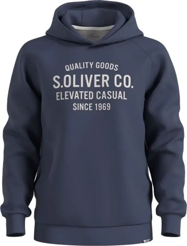 s.Oliver s.Oliver SWEATSHIRT OVERSIZE Мъжки суитшърт, тъмносин, размер XL