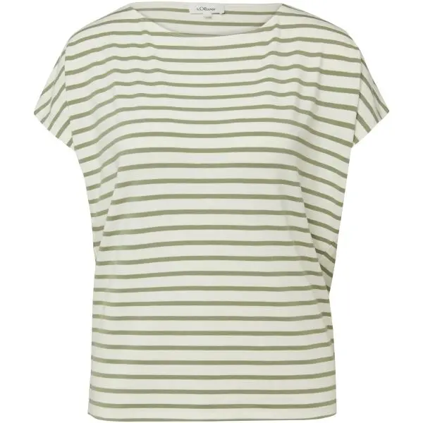 s.Oliver s.Oliver T-SHIRT Дамска тениска, бяло, размер