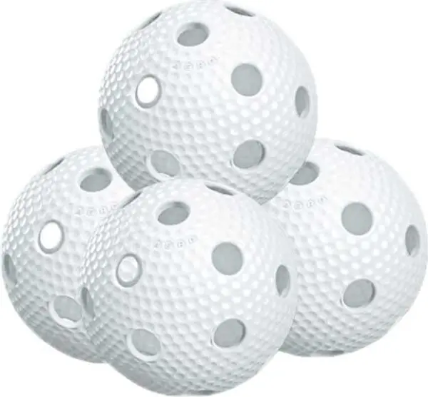 Salming Salming AERO BALL 10-PACK Флорболови топки, бяло, размер
