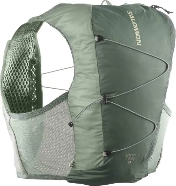 Salomon Salomon ACT SKIN 8 NO FLASKS Универсално елече за бягане, светло-зелено, размер