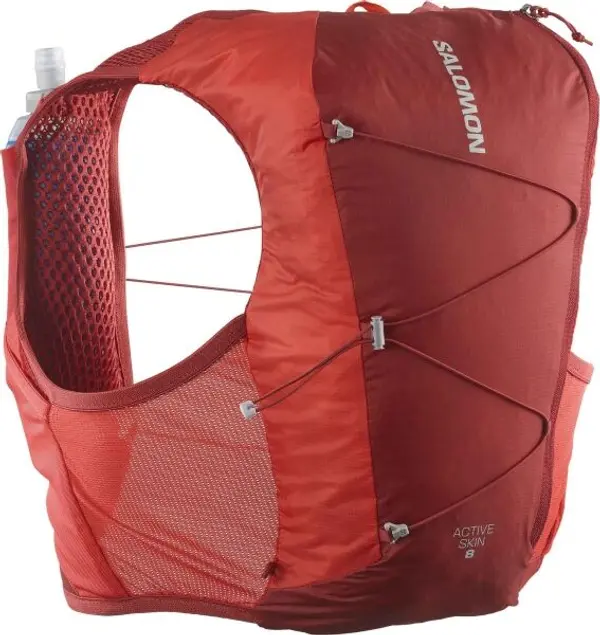 Salomon Salomon ACTIVE SKIN 8 SET Универсално елече за бягане, червено, размер