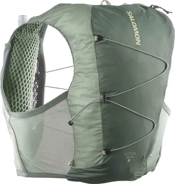 Salomon Salomon ACTIVE SKIN 8 SET Жилетка за бягане, светло-зелено, размер