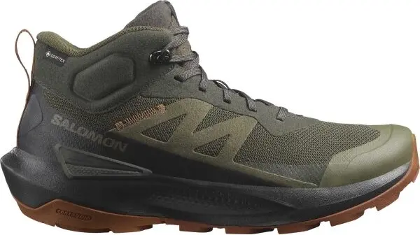 Salomon Salomon ELIXIR ACTIV MID GTX Мъжки туристически обувки, khaki, размер 42