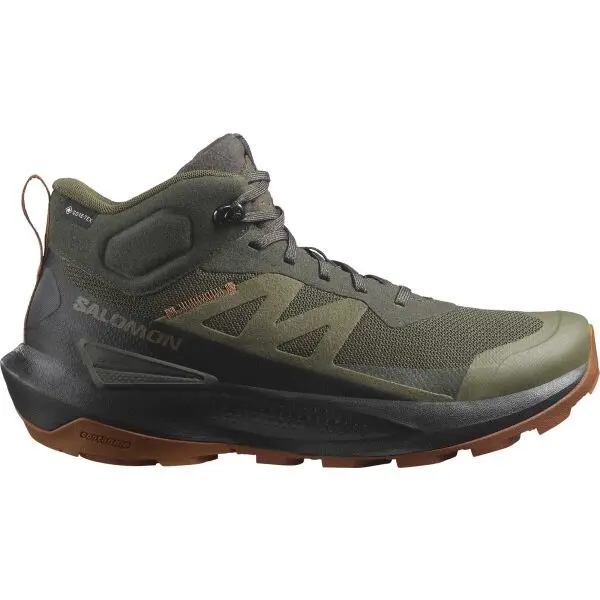 Salomon Salomon ELIXIR ACTIV MID GTX Мъжки туристически обувки, khaki, размер 45 1/3