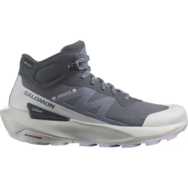 Salomon Salomon ELIXIR ACTIV MID GTX W Дамски туристически обувки, тъмносиво, размер 39 1/3