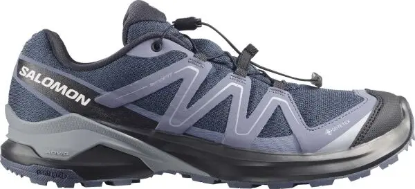 Salomon Salomon EXAMOTION GTX W Дамски обувки за трейл бягане, тъмносин, размер 37 1/3