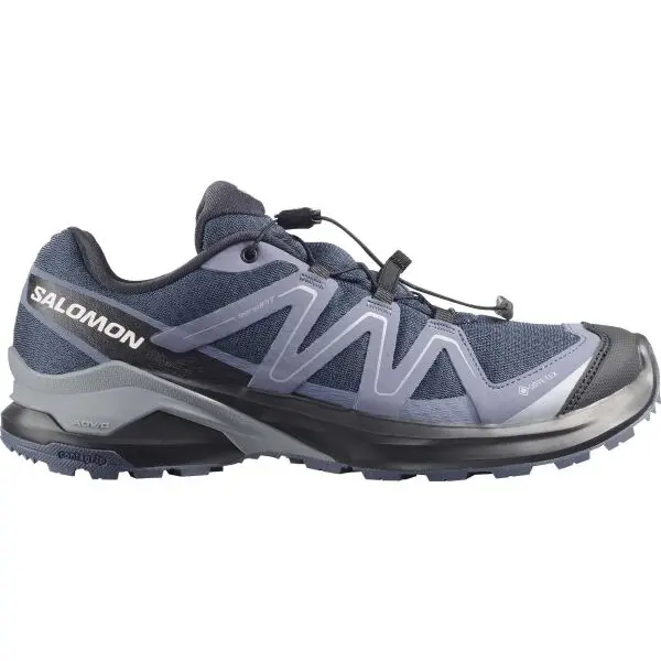 Salomon Salomon EXAMOTION GTX W Дамски обувки за трейл бягане, тъмносин, размер 39 1/3