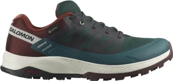 Salomon Salomon OUTRISE GTX Мъжки туристически обувки, тъмнозелено, размер 44