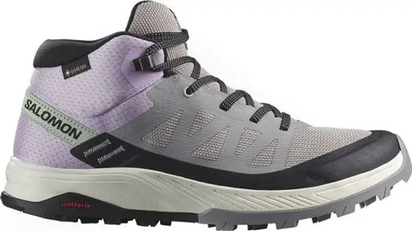 Salomon Salomon OUTRISE MID GTX W Дамски туристически обувки, сиво, размер 38