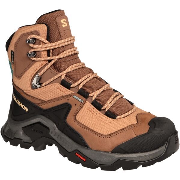 Salomon Salomon QUEST ELEMENT GTX W Дамски кожени туристически обувки, кафяво, размер 37 1/3