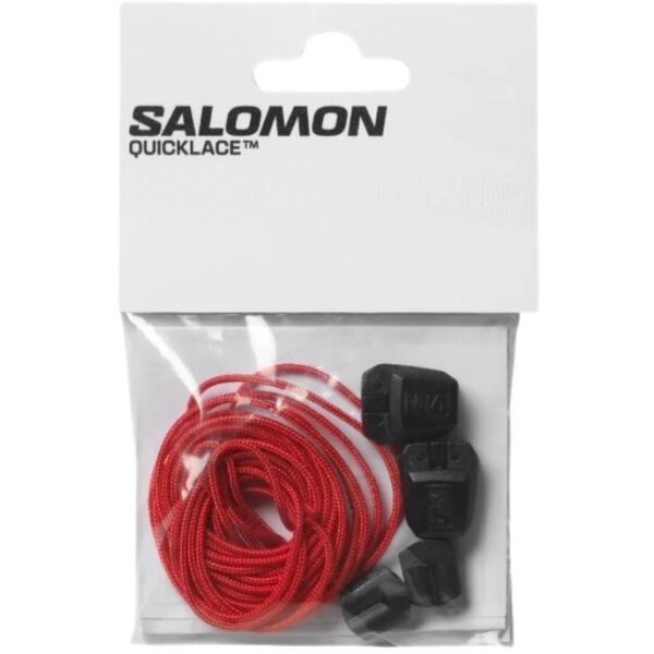 Salomon Salomon QUICKLACE KIT Допълнителни връзки за хокей, червено, размер