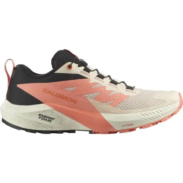 Salomon Salomon SENSE RIDE 5 W Дамски обувки за бягане по трасета, бежово, размер 40 2/3