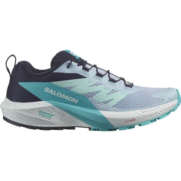 Salomon Salomon SENSE RIDE 5 W Дамски обувки за бягане по трасета, светлосиньо, размер 38 2/3