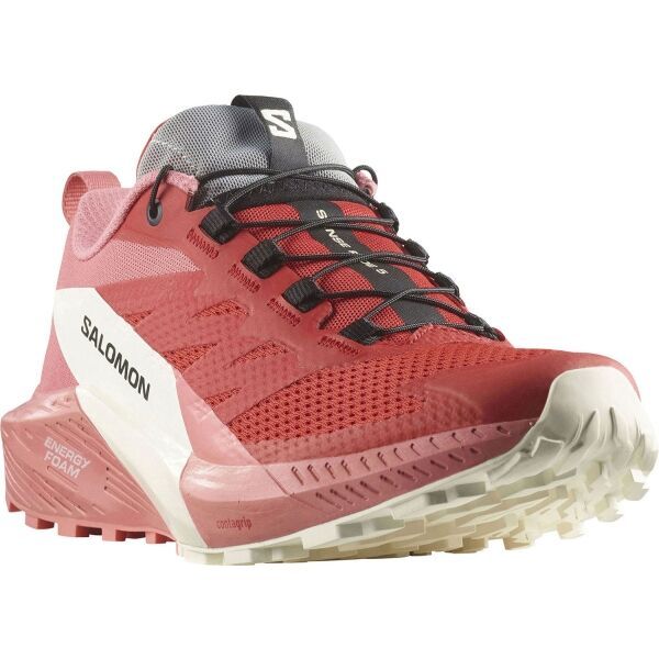 Salomon Salomon SENSE RIDE 5 W Дамски туристически обувки за бягане, червено, размер 40 2/3