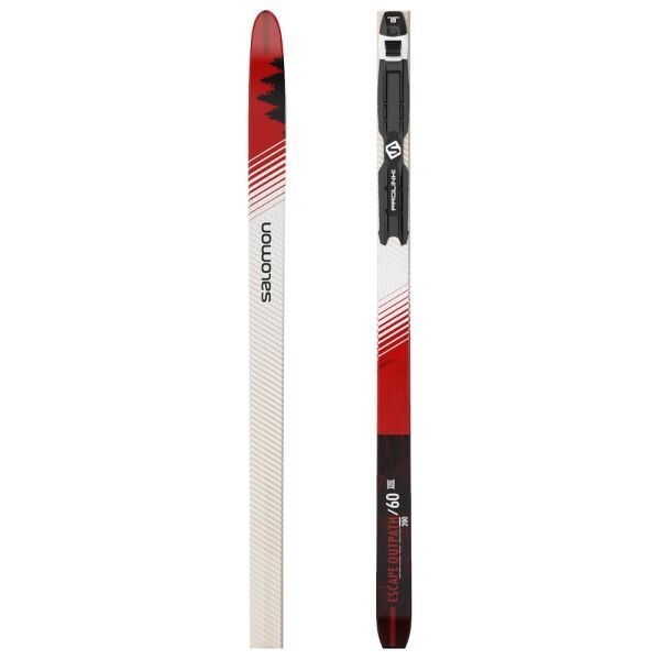 Salomon Salomon SET ESCAPE 60 OUTPATH PM PLK AU Ски за бягане Backcountry, бяло, размер