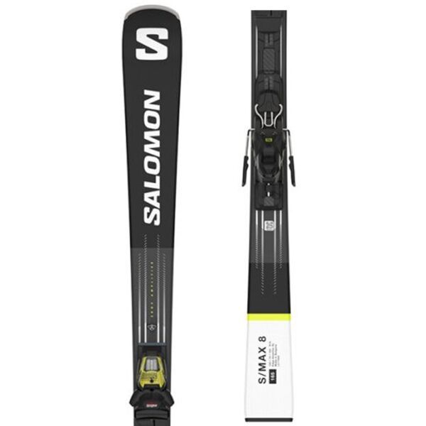 Salomon Salomon SMAX 8 + M11 GW L80 Ски за спускане, черно, размер