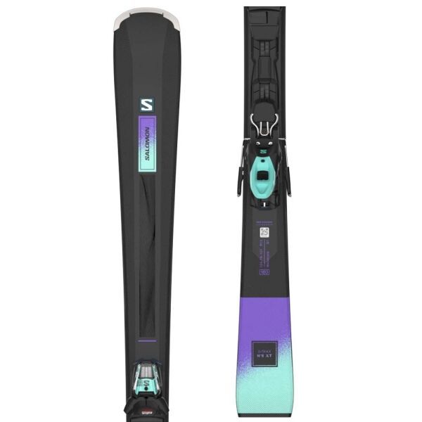 Salomon Salomon S/MAX N&deg;6 XT + M10 GW Дамски ски комплект, черно, размер