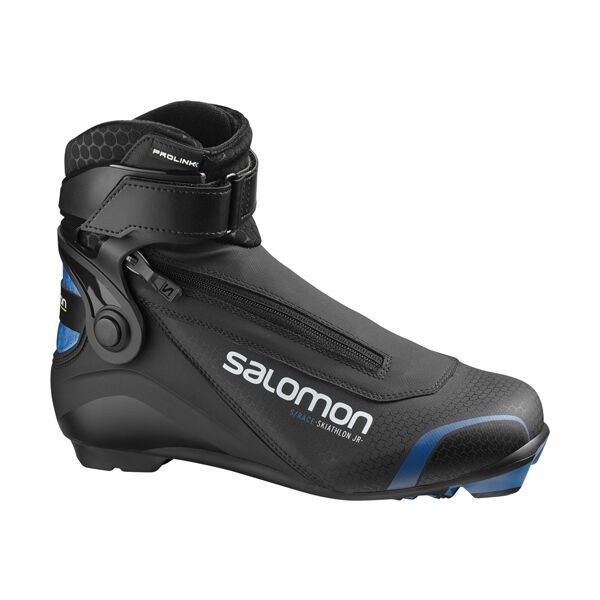 Salomon Salomon S/RACE SKIATHLON PROLINK JR Юношески обувки за ски бягане, черно, размер 41 1/3