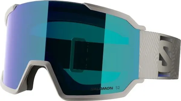 Salomon Salomon S/VIEW 3 ML Унисекс ски очила, сиво, размер