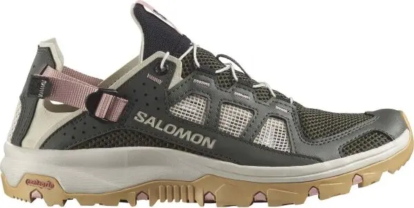 Salomon Salomon TECHAMPHIBIAN 5 W Дамски туристически обувки, тъмносиво, размер 38