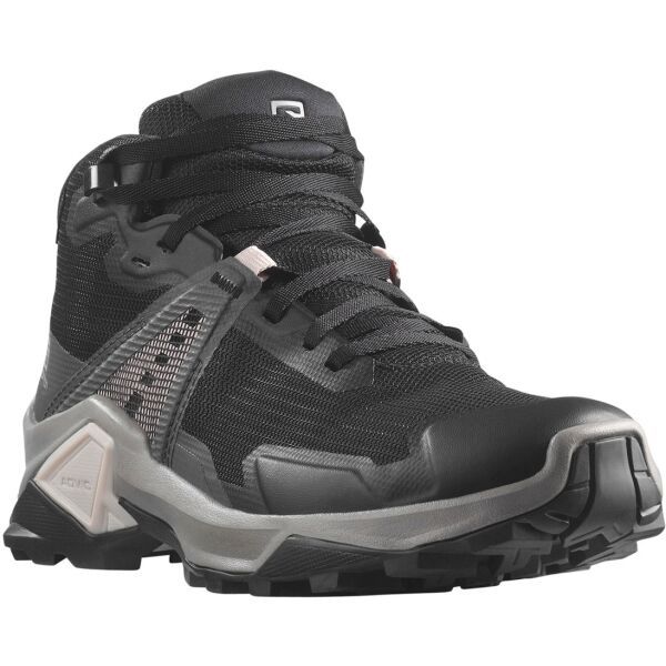 Salomon Salomon X RAISE 2 MID GTX W Дамски туристически обувки, черно, размер 40