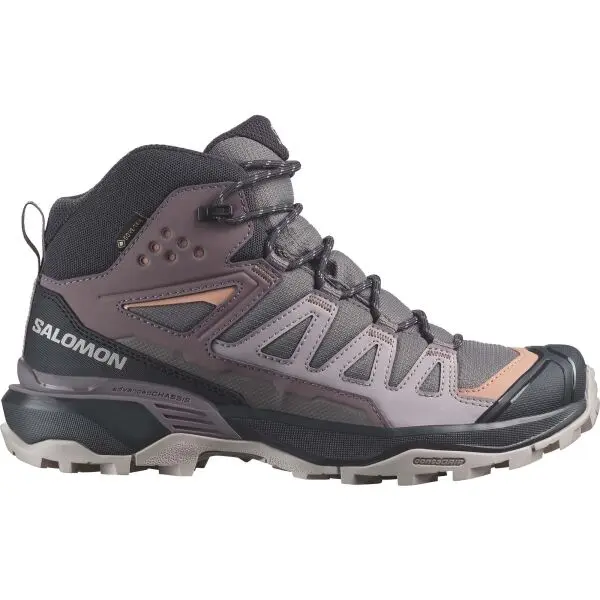 Salomon Salomon X ULTRA 360 MID GTX W Дамски туристически обувки, лилаво, размер 38