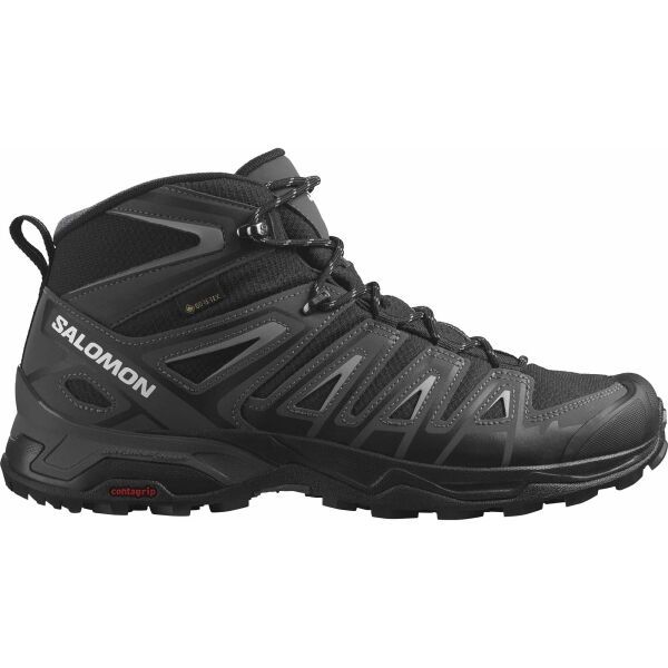 Salomon Salomon X ULTRA PIONEER MID GTX Мъжки туристически обувки, черно, размер 44