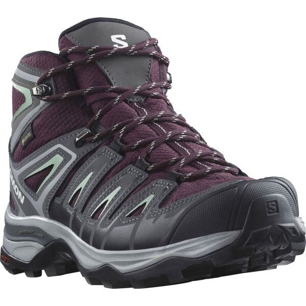 Salomon Salomon X ULTRA PIONEER MID GTX W Дамски туристически обувки, тъмносиво, размер 40 2/3