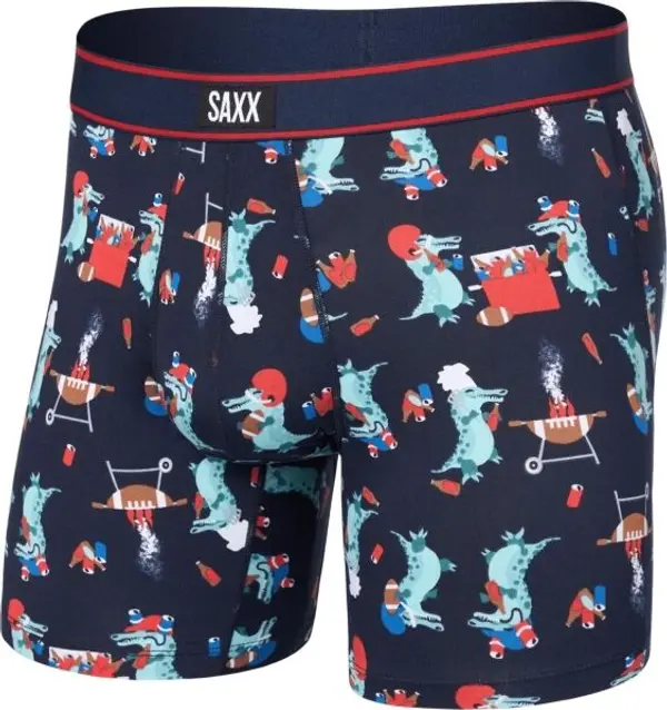 SAXX SAXX DAYTRIPPER COMFORT STRETCH BOXER BRF FLY Мъжки боксерки, тъмносин, размер