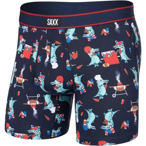 SAXX SAXX DAYTRIPPER COMFORT STRETCH BOXER BRF FLY Мъжки боксерки, тъмносин, размер