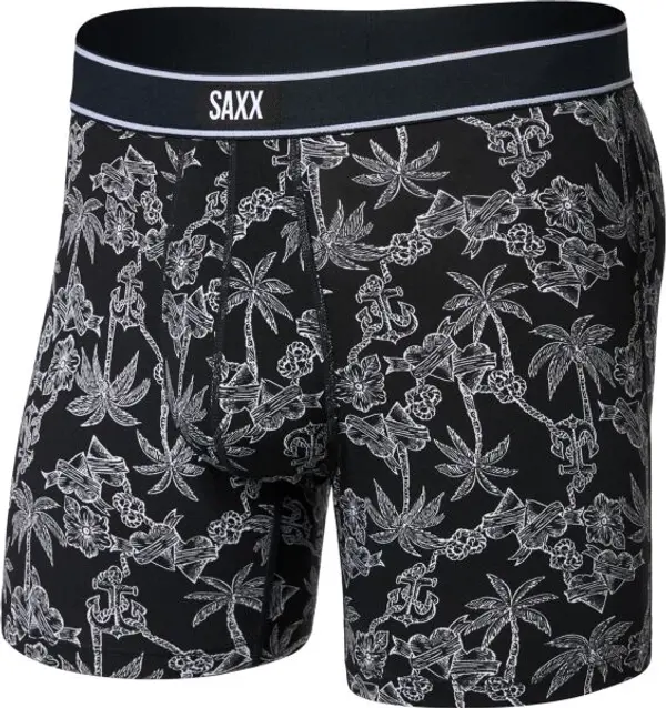 SAXX SAXX DAYTRIPPER COMFORT STRETCH BOXER BRF FLY Мъжки стреч боксерки, черно, размер