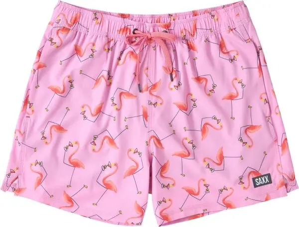 SAXX SAXX OH BUOY 2N1 VOLLEY 5 Мъжки плувни шорти, розово, размер
