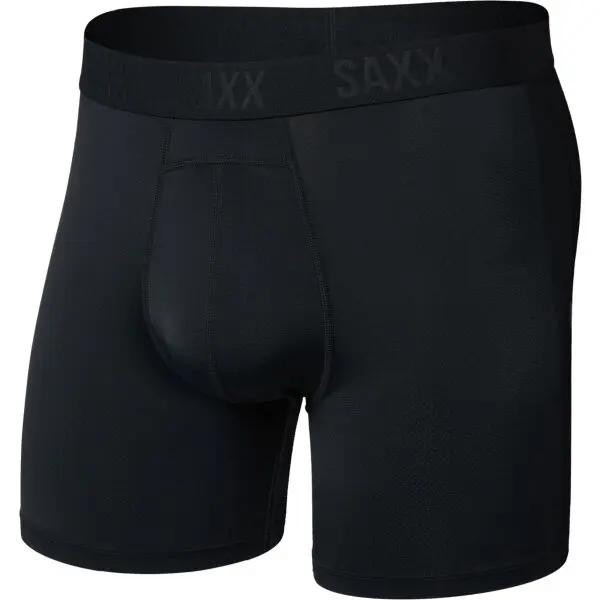 SAXX SAXX SMOOTH FLEX LIGHT COMPRESSION BOXER BRF Мъжки компресионни боксерки, черно, размер