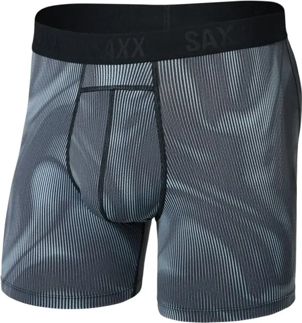 SAXX SAXX SMOOTH FLEX LIGHT COMPRESSION BOXER BRF Мъжки компресионни боксерки, тъмносиво, размер