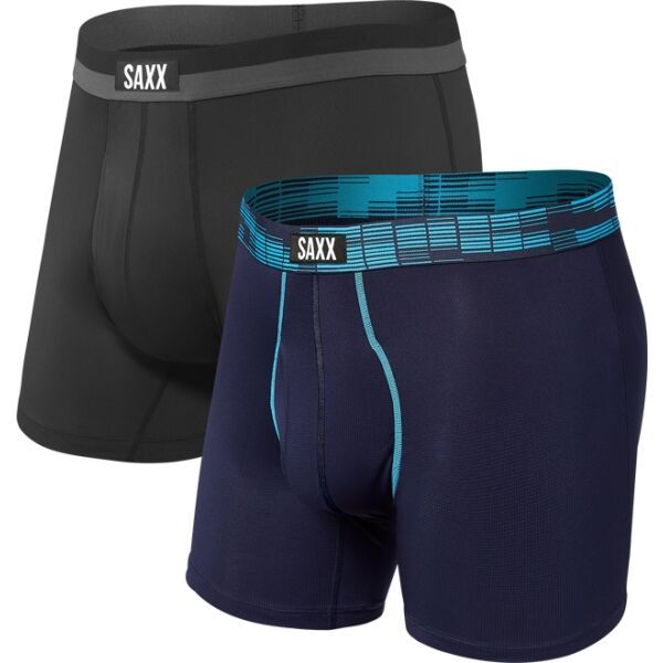SAXX SAXX SPORT MESH 2PK Мъжки боксерки, тъмносиво, размер