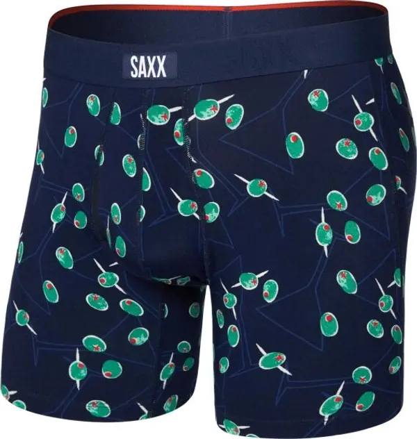 SAXX SAXX VIBE XTRA SOFT COMFORT BOXER BRIEF FLY Мъжки боксерки, синьо, размер