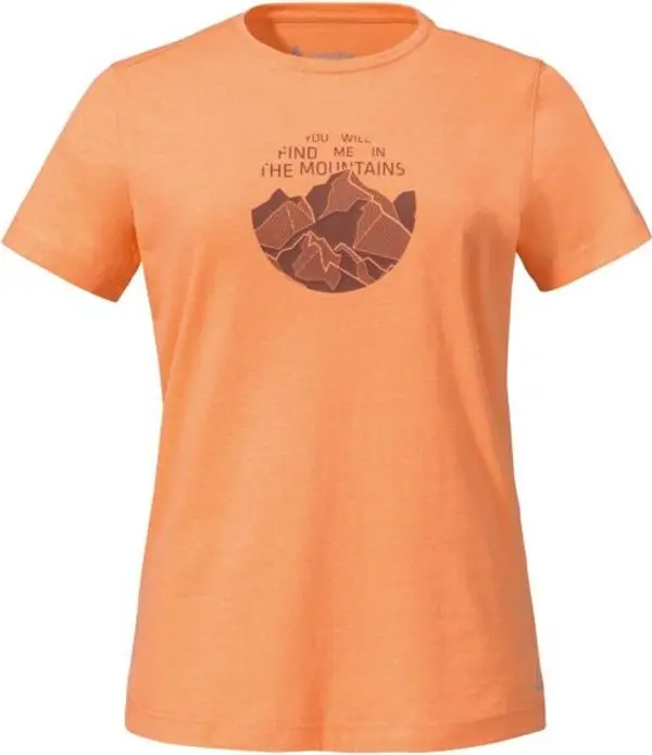 Schöffel Schöffel BUCHBERG L Дамска тениска, оранжево, размер